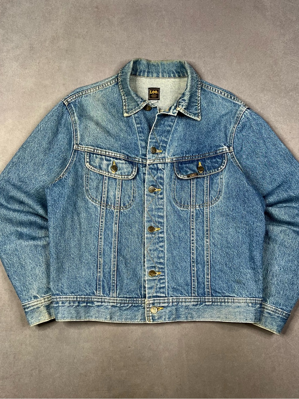 Vintage Lee Light Blue Denim Trucker Jacket